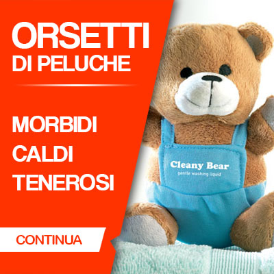 ORSACCHIOTTO DI PELUCHE UN COCCOLOSO GADGET DA REGALO