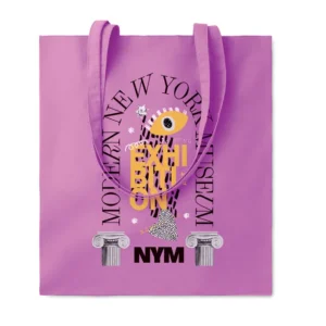 Shopper in cotone colorata 140gr personalizzabile con Logo