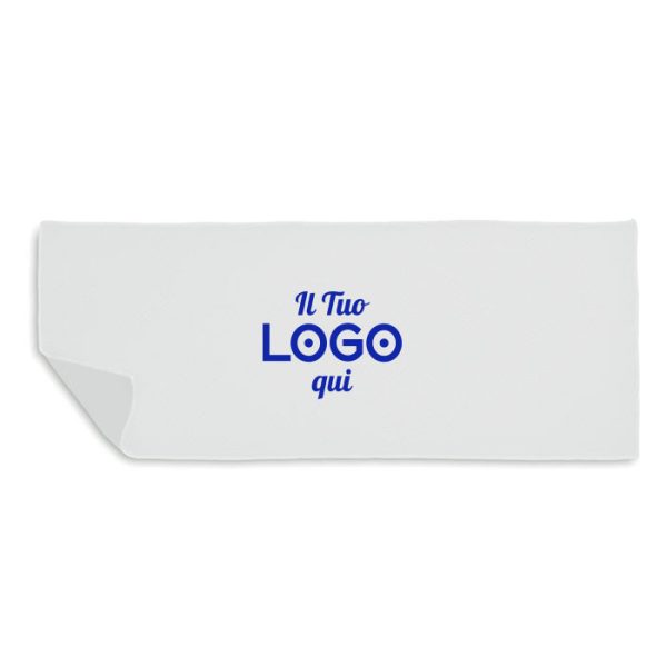 Asciugamano sport personalizzabile con logo 30 x 80 cm