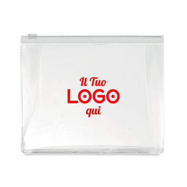 Porta cosmetici beauty case personalizzabile con il tuo logo in PVC