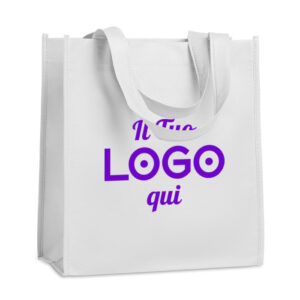 Borsa termosaldata in TNT personalizzabile con Logo
