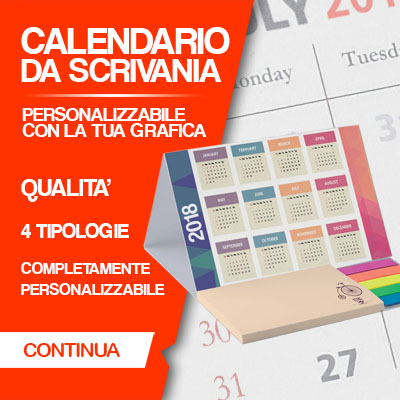 CALENDARIO DA TAVOLO 2018