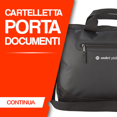 PORTA DOCUMENTI E PORTA COMPUTER IL GADGET IDEALE COME REGALO PER CONFERENZE E CONGRESSI