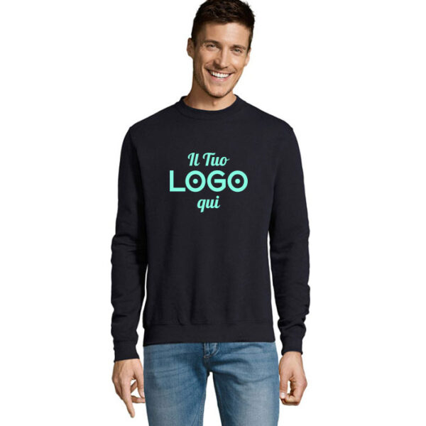 Felpa unisex in poli-cotone personalizzabile con logo