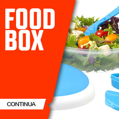 FOOD BOX PERSONALIZZATE, i raccoglitori porta cibo per le pause pranzo.