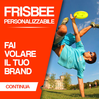 FRISBEE PERSONALIZZABILI CON LOGO