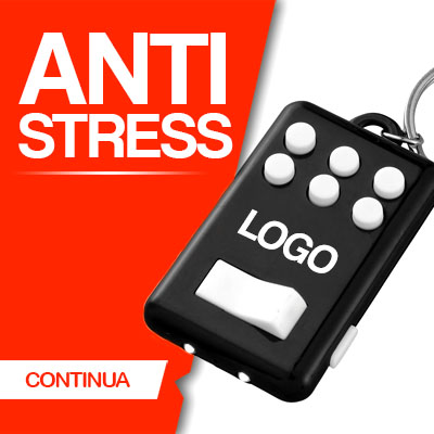 GADGETS ANTISTRESS PERSONALIZZATI CON IL TUO LOGO