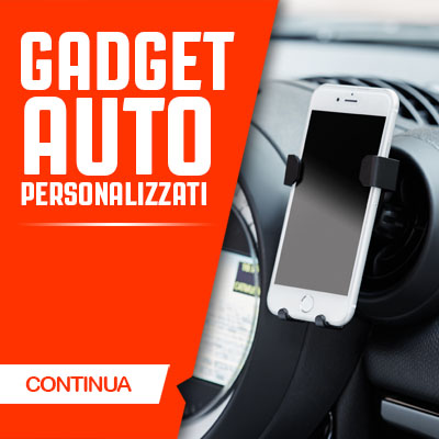 Gadget auto hi-tech personalizzati