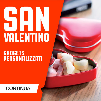 GADGET PERSONALIZZATI SAN VALENTINO