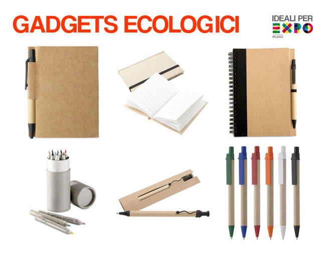 Gadgets ecologici con personalizzazione del LOGO