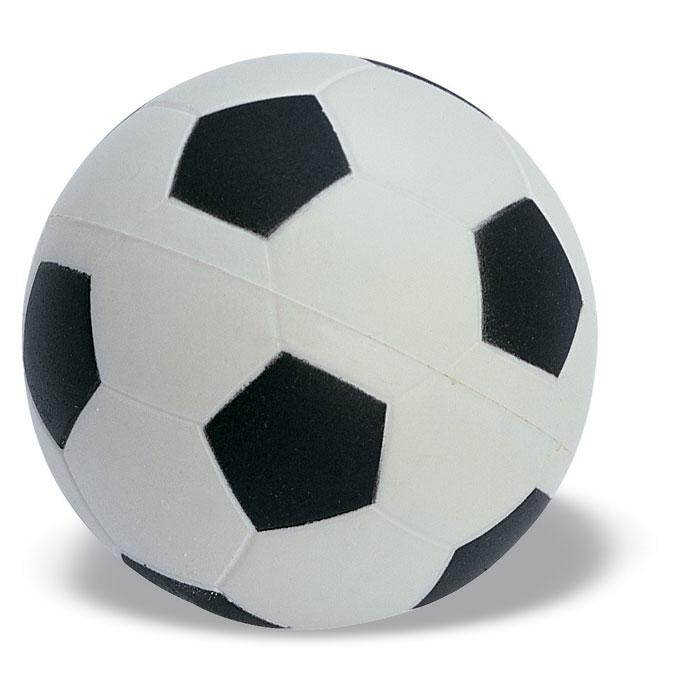Pallina antistress a forma di pallone da calcio personalizzabile con logo
