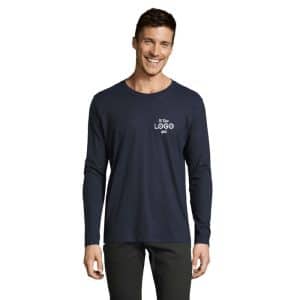 maglia uomo a manica lunga personalizzabile con logo