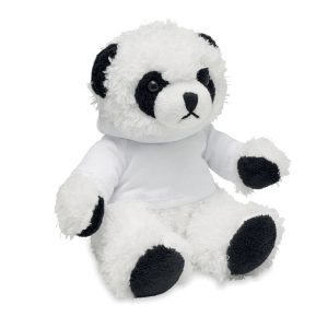 Peluche a forma di panda personalizzata con LOGO