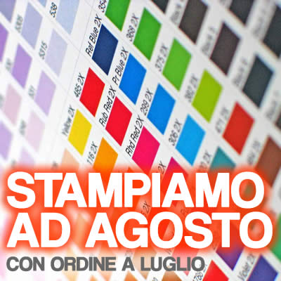 AD AGOSTO SI STAMPA! MA ORDINA A LUGLIO!