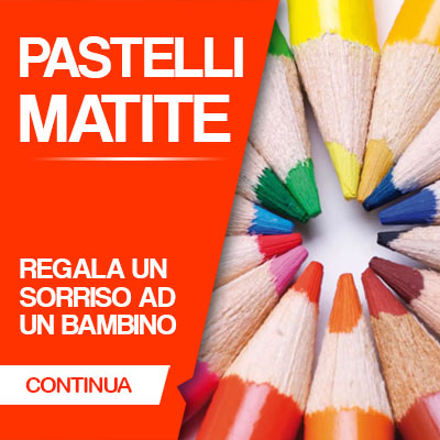 Matite, pastelli, pastelli a cera, in confezione, oppure venduti singolarmente, come regalo per i bambini da distribuire durante un evento, tutti personalizzabili con il tuo LOGO.