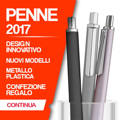 Penne a sfera, i nuovi modelli del 2017