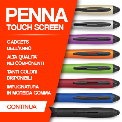 Penna con touch screen il gadget dell’anno