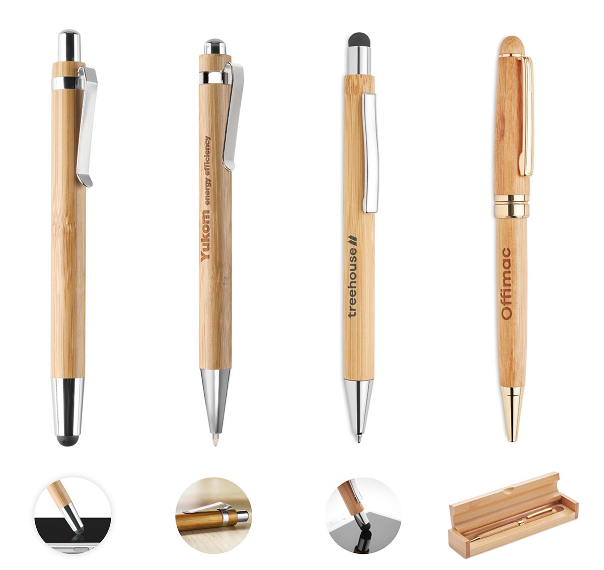 Penne in legno personalizzate