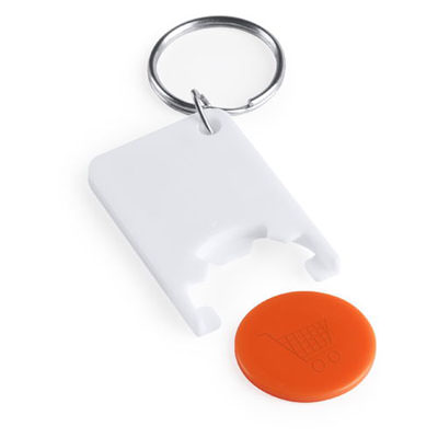 Porta chiavi personalizzati in plastica porta euro