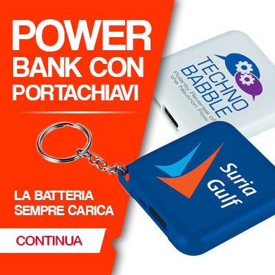 POWER BANK PORTACHIAVI