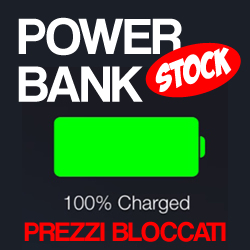 POWER BANK IN STOCK PERSONALIZZABILI CON LOGO