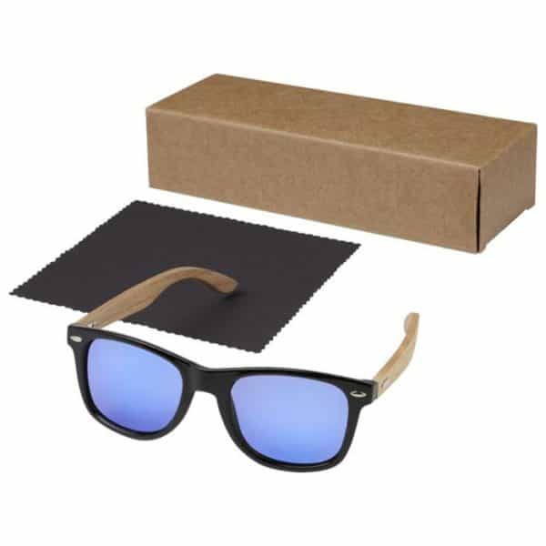 occhiali da sole personalizzati in bambù
