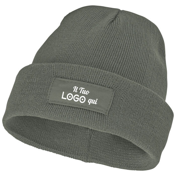 Berretto con patch personalizzabile con logo Berretto con patch personalizzabile con logo