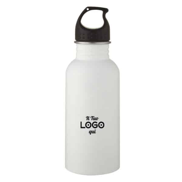 Borraccia sportiva personalizzabile con logo da 500ml in acciaio inossidabile