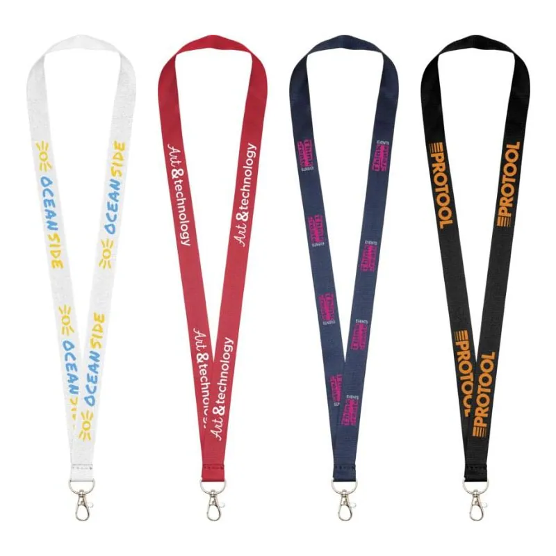 Lanyard porta badge personalizzato con gancio metallico Lanyard porta badge personalizzato con gancio metallico