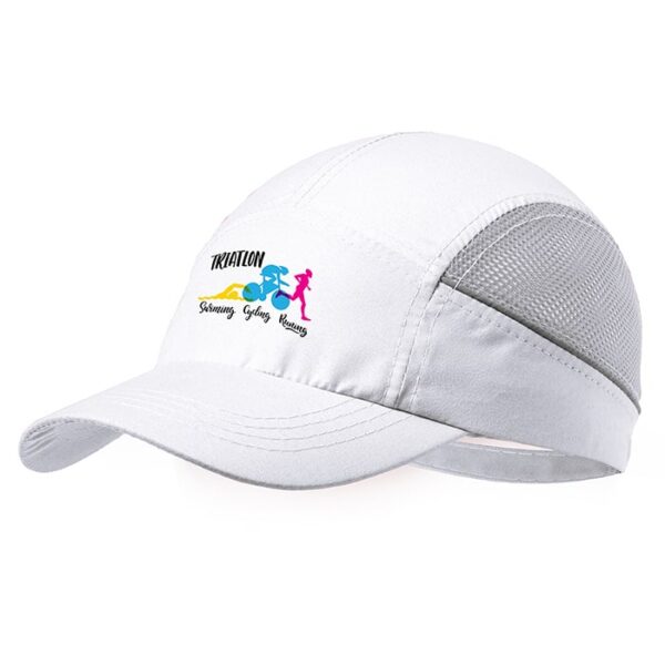 Cappellino sportivo in microfibra personalizzato con LOGO