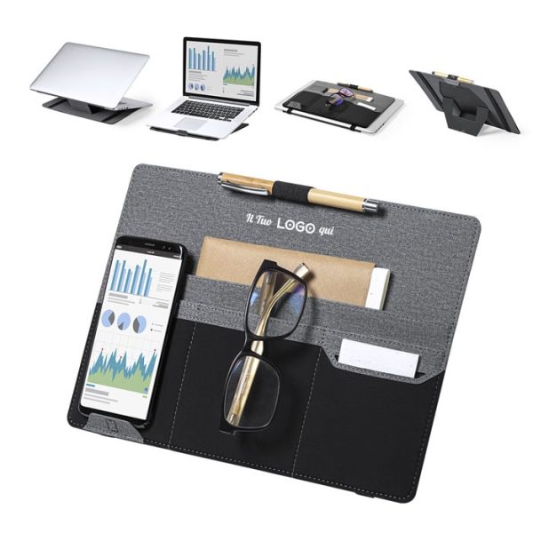 Organizer e Supporto Laptop personalizzabile con logo