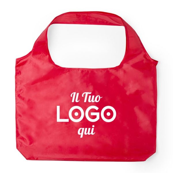 Borsa Pieghevole in poliestere personalizzabile con logo