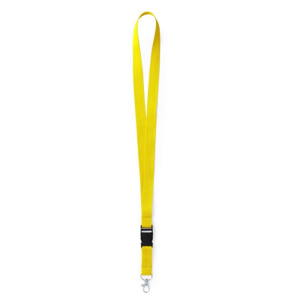 Lanyard porta badge personalizzato con fibbia