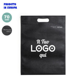 Borsa in TNT riciclato prodotto in Europa personalizzabile con logo