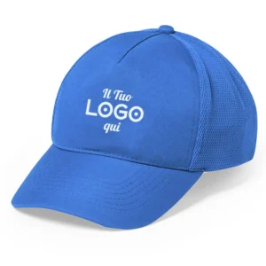 Cappellino personalizzato con LOGO chiusura con bottoni