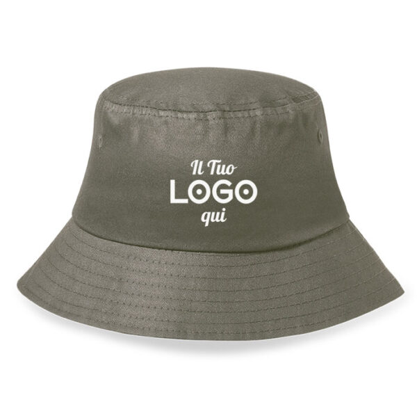 Cappello personalizzato con LOGO in cotone riciclato