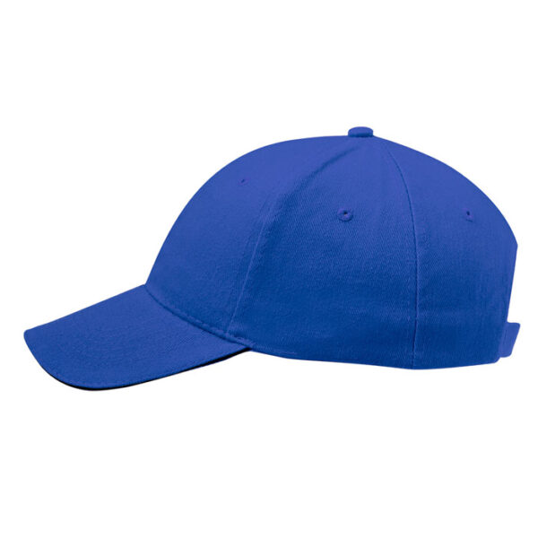 Cappello personalizzato con LOGO con piping colorato