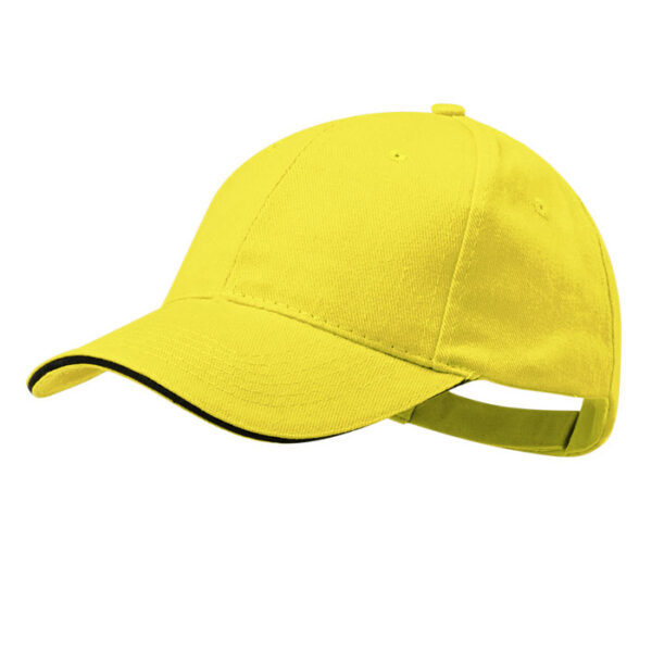 Cappello personalizzato con LOGO con piping colorato