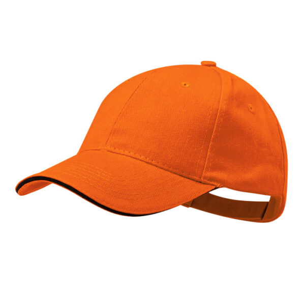 Cappello personalizzato con LOGO con piping colorato