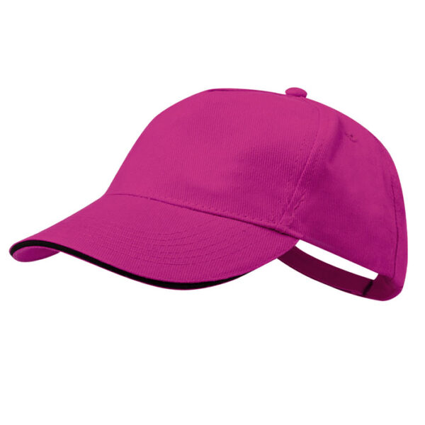 Cappellino personalizzato con LOGO con piping colorato