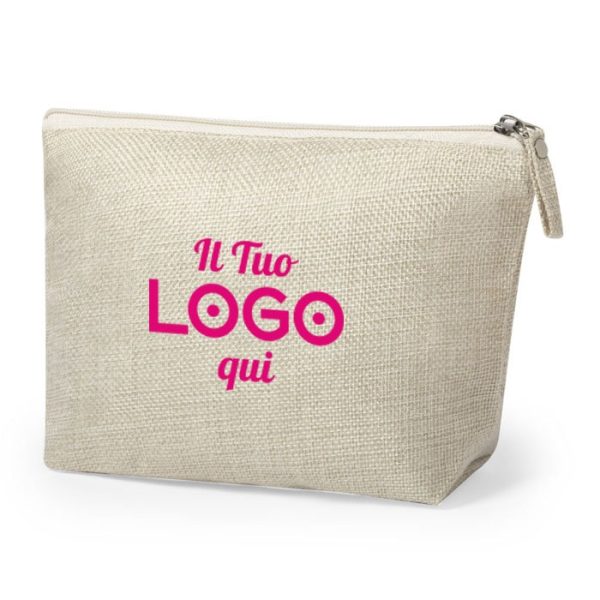 Beauty Case in resistente poliestere personalizzabile con logo