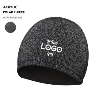 Berretto sportivo extra riflettente personalizzabile con logo