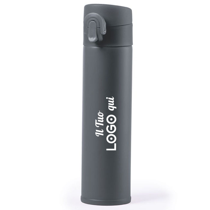 Thermos in acciaio inox personalizzabile con logo da 330 ml