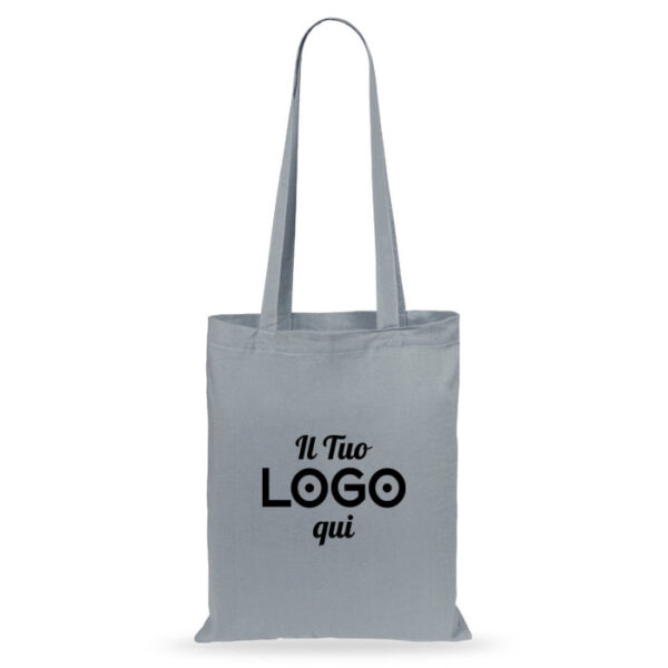 Borsa in cotone cotone 105 g/ m2 personalizzabile con logo