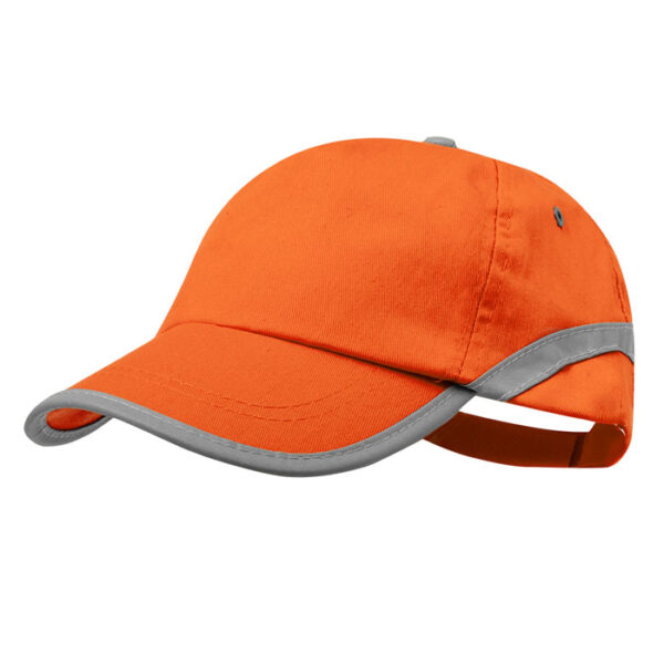 Cappellino personalizzato con LOGO e striscia riflettente