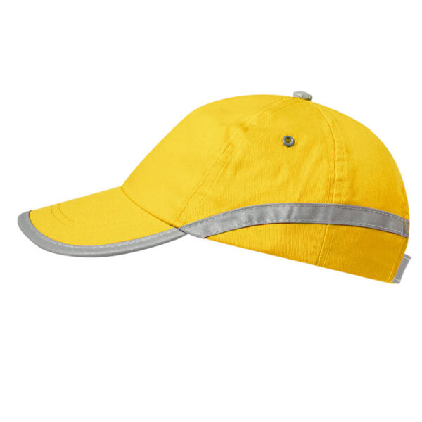 Cappellino personalizzato con LOGO e striscia riflettente