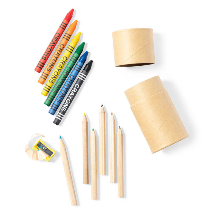 Set pastelli e pastelli a cera - immagine 5