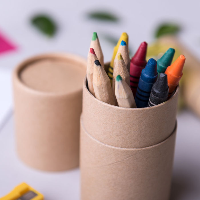 Set pastelli e pastelli a cera - immagine 6