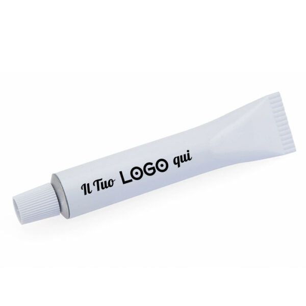 Penna a sfera a forma di tubetto personalizzabile con logo