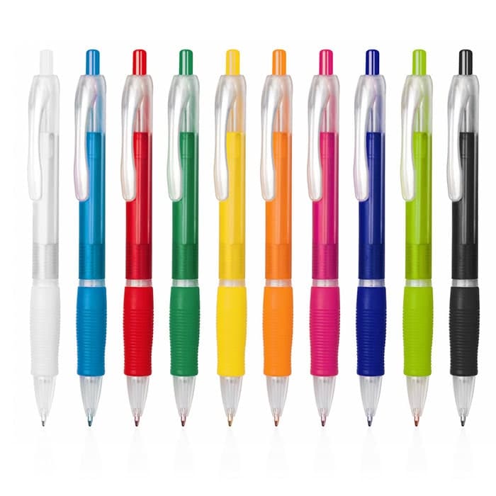 penne personalizzate in plastica con design bicolore penne personalizzate in plastica con design bicolore